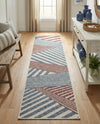 Urban Oasis Rugs Collection Area Rug -  Loft Runner Blue  lifestyle 58