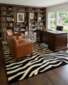 Savannah Sojourn Collection Area Rug -  Kilimanjaro Rectangle Black  lifestyle 13