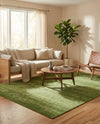 Studio Haven Collection Area Rug -  Gallery (Green) Rectangle Green  lifestyle 28