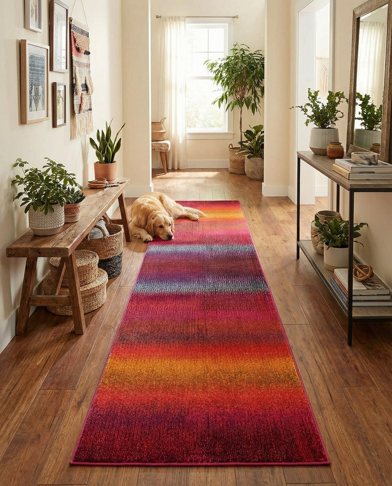 Marrakesh Elegance Collection Area Rug -  Azrou Runner Multi  lifestyle 37