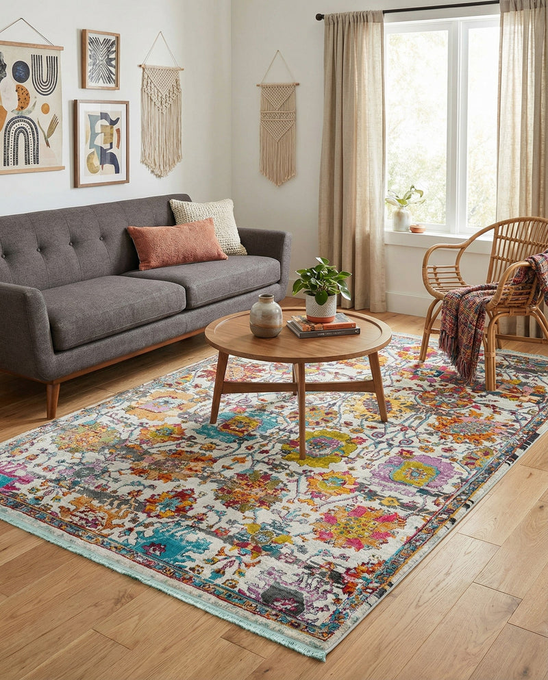 Arcadia Rugs Collection Area Rug -  Elysium Rectangle Multi  lifestyle 12