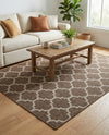 Savannah Pergola Collection Area Rug - Arbor (Brown) Rectangle Brown  lifestyle 10