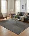 Seaside Serenity Collection Area Rug - Veranda (Black) Rectangle Black  lifestyle 23