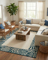 Savannah Escape Collection Area Rug - Serengeti Rectangle Ivory  lifestyle 8