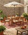 Savannah Pergola Collection Area Rug - Arbor (Rust Red) Rectangle Rust Red  lifestyle 14