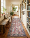 Heritage Elegance Collection Area Rug -  Gatchina Runner Vintage Red  lifestyle 30