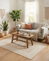Tribal Terrace Treasures Collection Area Rug -  Incan Isle (Natural) Rectangle Natural  lifestyle 24