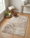 Serenity Sands Collection Area Rug -  Quietshore Rectangle Brown  lifestyle 20
