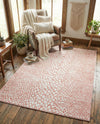 Aegean Elegance Washables Collection Area Rug -  Mykonos Rectangle Rose Pink  lifestyle 69