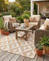 Urban Oasis Rugs Collection Area Rug -  Highrise (Beige) Rectangle Beige  lifestyle 20