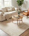 Bazaar Chic Collection Area Rug -  Agadir Rectangle Ivory  lifestyle 15
