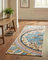 Patio Heritage Collection Area Rug - Tuscany Runner Multi  lifestyle 54