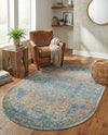 Coastal Haven Collection Area Rug -  Oceania Oval Multi  lifestyle 68