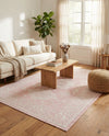 Tribal Terrace Treasures Collection Area Rug -  Incan Isle (Pink) Rectangle Pink  lifestyle 21