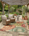 Urban Terrace Collection Area Rug -  Esplanade Rectangle Beige  lifestyle 47