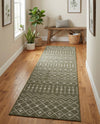 Savannah Pergola Collection Area Rug -  Pergola (Green) Runner Green  lifestyle 58