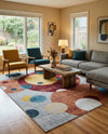 Aegean Elegance Washables Collection Area Rug -  Crete Rectangle Multi  lifestyle 17