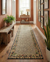 Savannah Sojourn Collection Area Rug -  Moremi Runner Cream  lifestyle 61