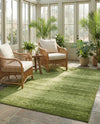 Studio Haven Collection Area Rug -  Gallery (Green) Rectangle Green  lifestyle 29