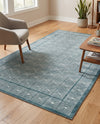 Aravalli Collection Area Rug -  Jaipur Rectangle Aegean Blue  lifestyle 50