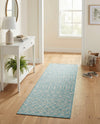 Savannah Pergola Collection Area Rug -  Pergola (Aqua) Runner Aqua  lifestyle 78