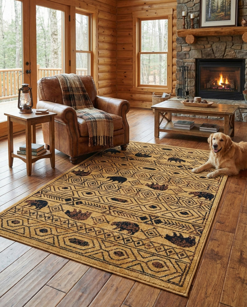 Frontier Trails Collection Area Rug -  Sedona Rectangle Cedar  lifestyle 20