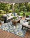 Urban Terrace Collection Area Rug -  Vista Rectangle Blue  lifestyle 7