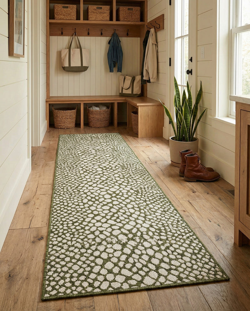Urban Oasis Rugs Collection Area Rug -  Terrace (Green) Runner Green  lifestyle 57