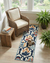 Caribbean Terrace Collection Area Rug -  Dominica Runner Ivory  lifestyle 36