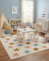 Wonder Tykes Collection Area Rug -  Fantasia Square Multi  lifestyle 40