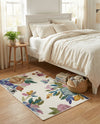 Meadow Breeze Collection Area Rug - Wildflower Rectangle Ivory  lifestyle 39
