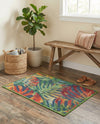 Coastal Terrace Collection Area Rug -  Pier Rectangle Multi  lifestyle 10