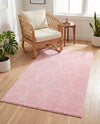 Trellis Mosaic Collection Area Rug - Arborville (Light Pink) Rectangle Light Pink  lifestyle 23
