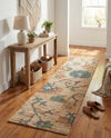 Benares Handwoven Jute Collection Area Rug -  Ramnagar Runner Multi  lifestyle 27