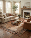 Patio Heritage Collection Area Rug -  Gazebo Rectangle Multi  lifestyle 27