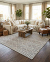 Savannah Pergola Collection Area Rug -  Glade Rectangle Gray  lifestyle 24