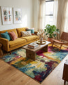 Marrakesh Elegance Collection Area Rug -  Draa Rectangle Multi  lifestyle 24