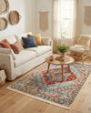 Arcadia Rugs Collection Area Rug -  Xanadu Rectangle Salmon  lifestyle 24