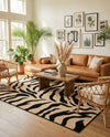 Savannah Sojourn Collection Area Rug -  Okavango Rectangle Ivory  lifestyle 3