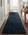 Eternal Plush Oasis Collection Area Rug -  Tranquility (Cobalt) Runner Cobalt  lifestyle 26