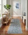 Urban Oasis Rugs Collection Area Rug -  Terrace (Blue) Runner Blue  lifestyle 76
