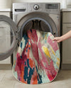 Marrakesh Elegance Collection Area Rug -  Skhirat Round Pink  lifestyle 73