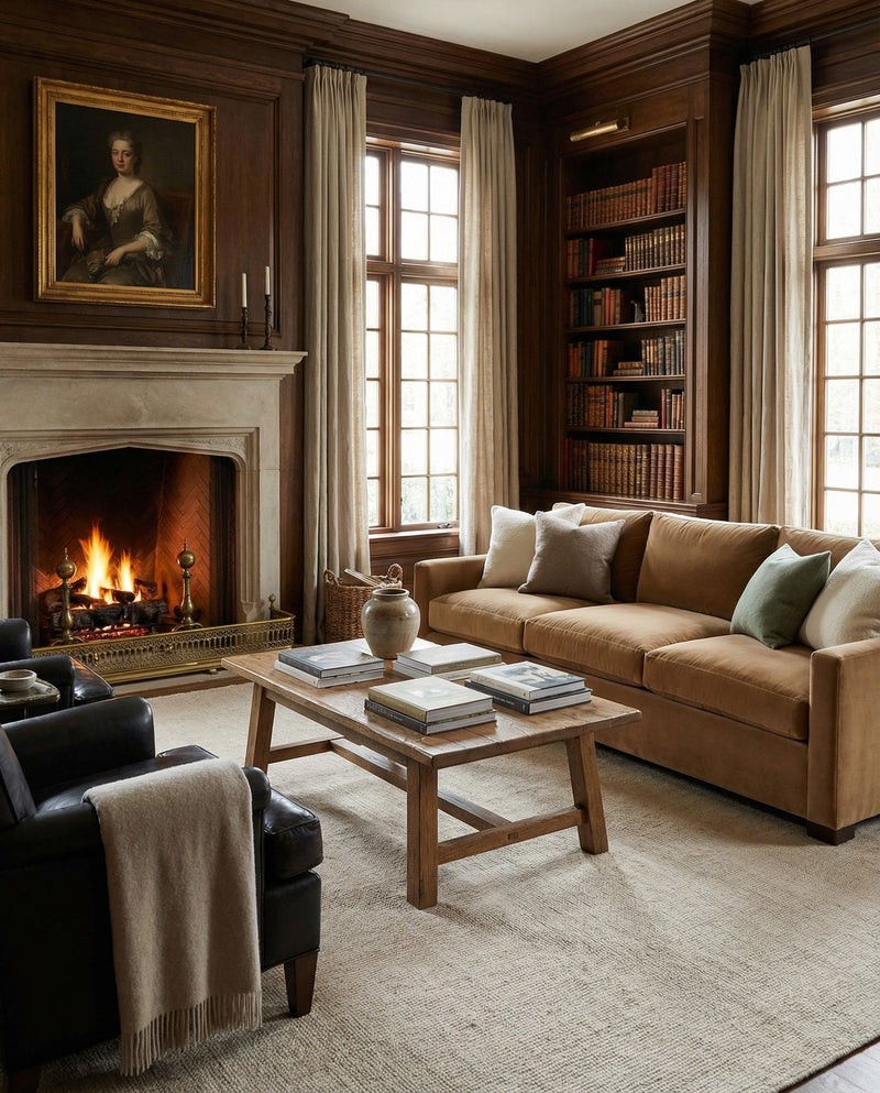 Berkshire Estate Collection Area Rug - Windsor (Vanilla Bean) Rectangle Vanilla Bean  lifestyle 20