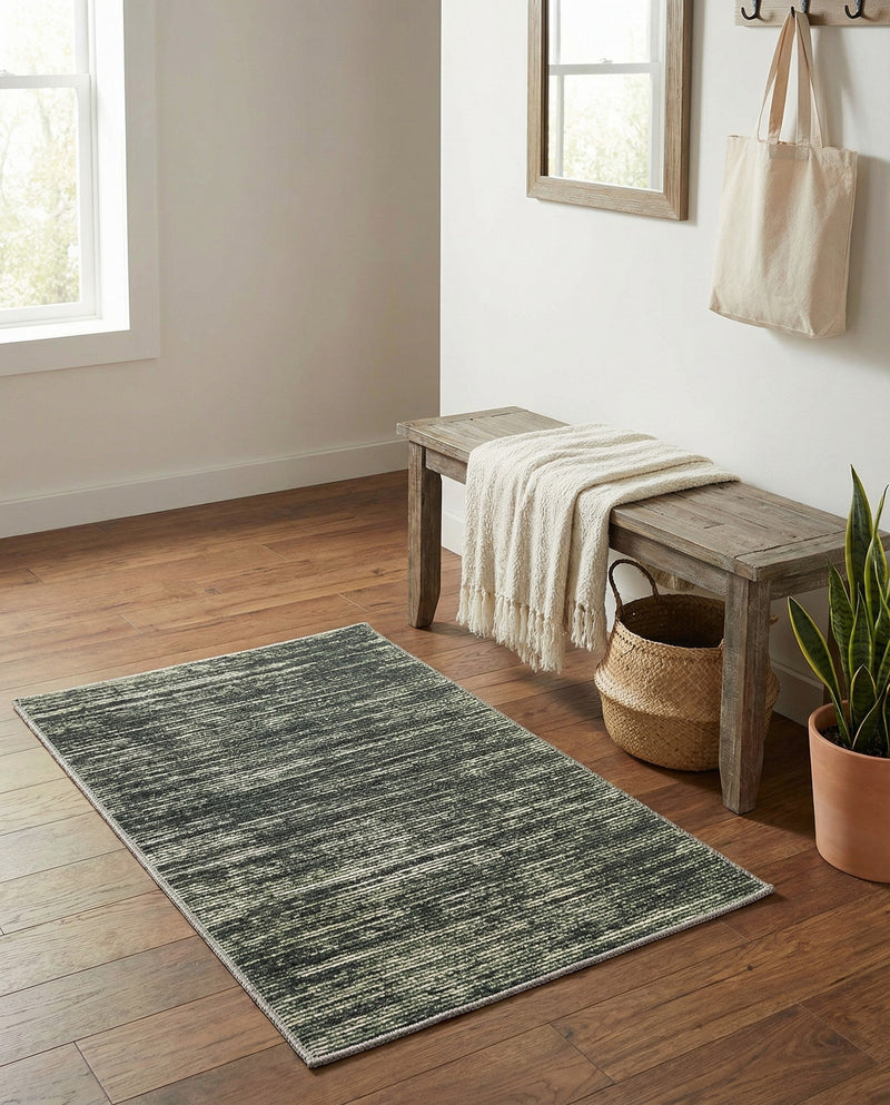 Sahara Essence Collection Area Rug - Oasis (Green) Rectangle Green  lifestyle 8