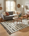 Sonoran Collection Area Rug - Montezuma Rectangle Charcoal  lifestyle 38