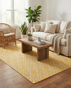 Urban Oasis Rugs Collection Area Rug -  Boulevard (Yellow Ivory) Rectangle Yellow Ivory  lifestyle 9