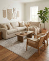 Tribal Terrace Treasures Collection Area Rug -  Incan Isle (Light Gray) Rectangle Light Gray  lifestyle 29
