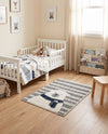 Wonder Tykes Collection Area Rug -  Dreamland Rectangle Gray  lifestyle 20