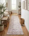 Heritage Elegance Collection Area Rug -  Charlottenburg Runner Gray  lifestyle 73