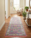 Arcadia Rugs Collection Area Rug - Eden (Pink) Runner Pink  lifestyle 71